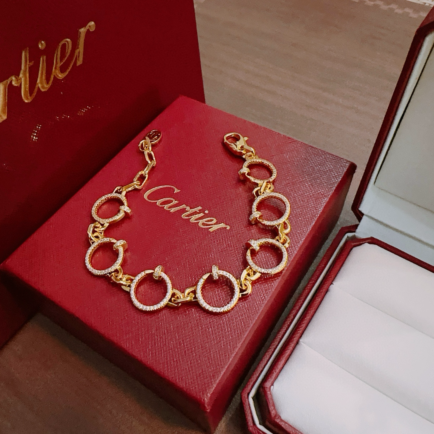 [Imperial] LOVE&JUSTE BRACELET DIAMONDS