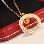 [Imperial] LOVE NECKLACE ADJUSTABLE ROSE GOLD