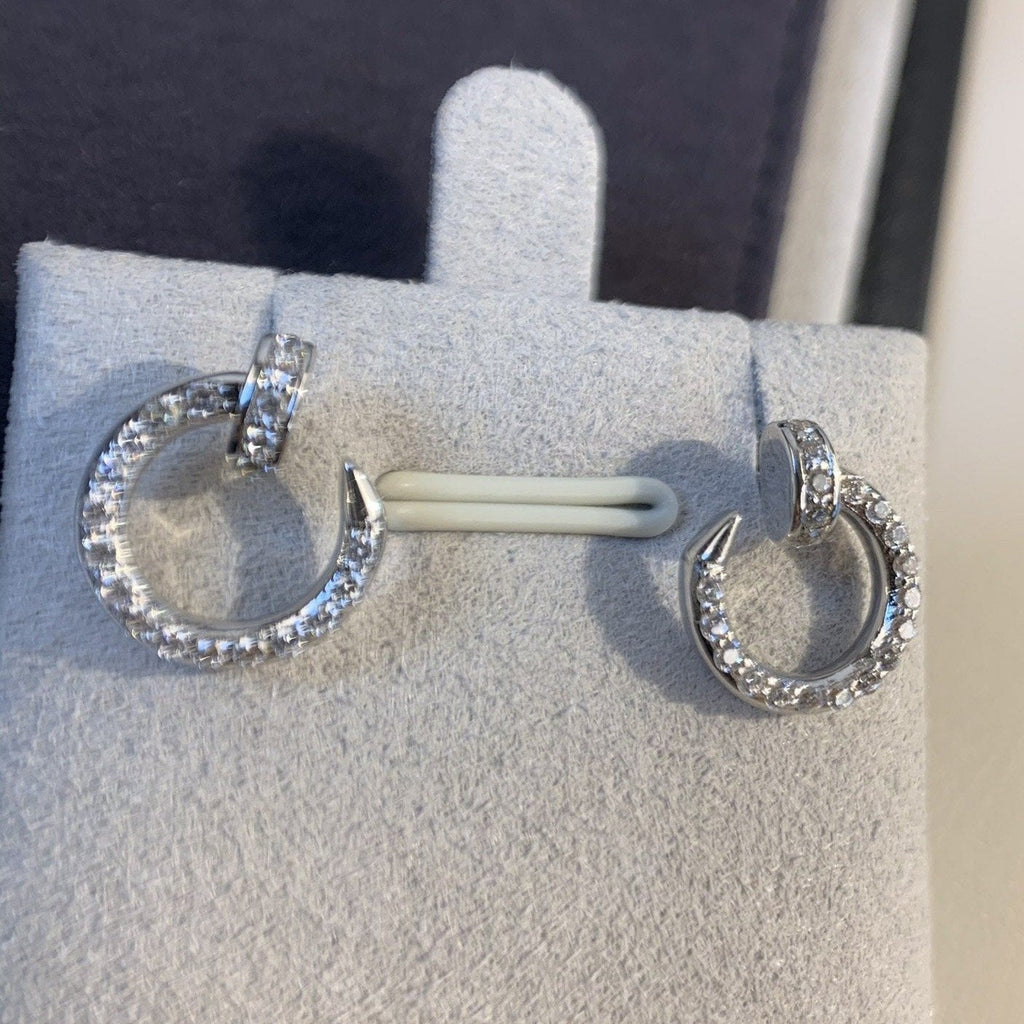 [Imperial] JUSTE EARRINGS SILVER DIAMONDS