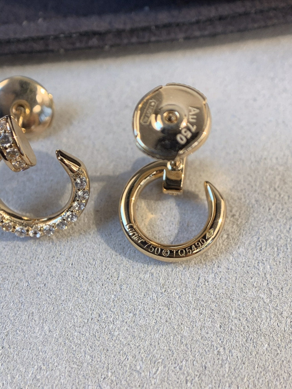 [Imperial] JUSTE EARRINGS GOLD DIAMONDS