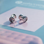 [Imperial] LOVE EARRINGS SILVER 10MM