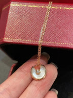 [Imperial] AMULETTE ROSE GOLD MOP NECKLACE
