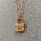 [Imperial] CONSTANCE PEDANT DIAMOND NECKLACE