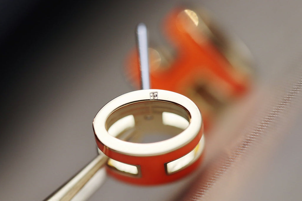 [Imperial] MINI POP H EARRINGS ORANGE