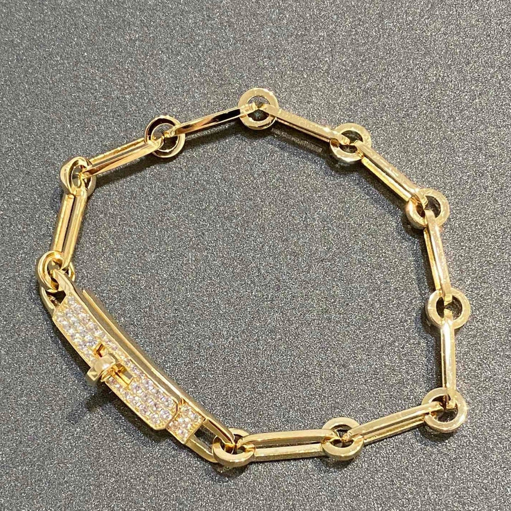 [Imperial] CHAINE BRACELET SMALL MODEL DIAMOND