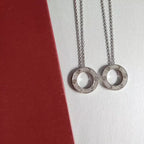 [Imperial] LOVE NECKLACE ADJUSTABLE SILVER
