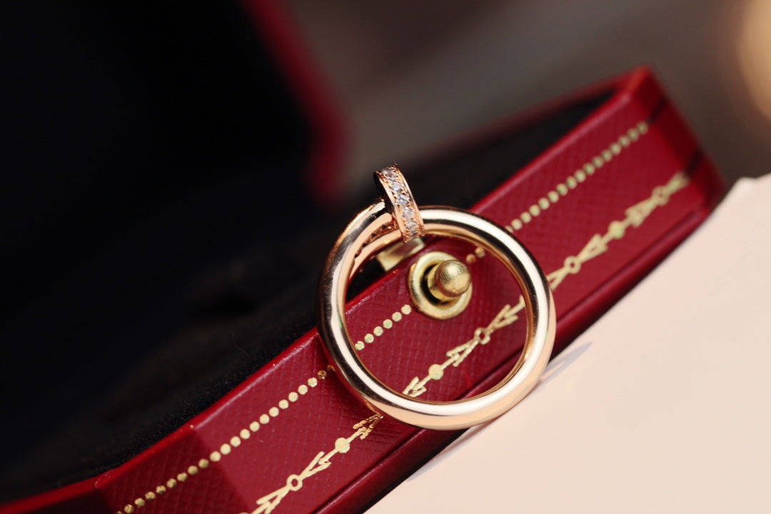[Imperial] JUSTE RING 2.65MM PINK GOLD DIAMOND