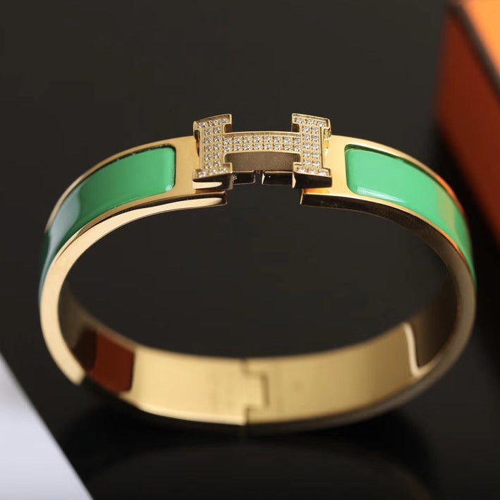 [Imperial] H BRACELET GOLD DIAMOND