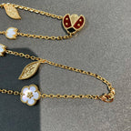 [Imperial] LUCKY SPRING 15 MOTIFS GOLD NECKLACE