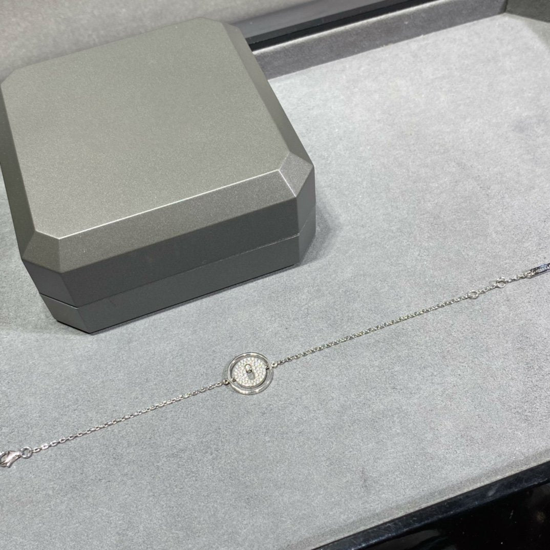 [Imperial] LUCKY MOVE DIAMOND PAVED BRACELET