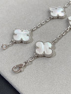 [Imperial]New CLOVER WHITE PEARL MOP 5 MOTIF BRACELET COLLECTION