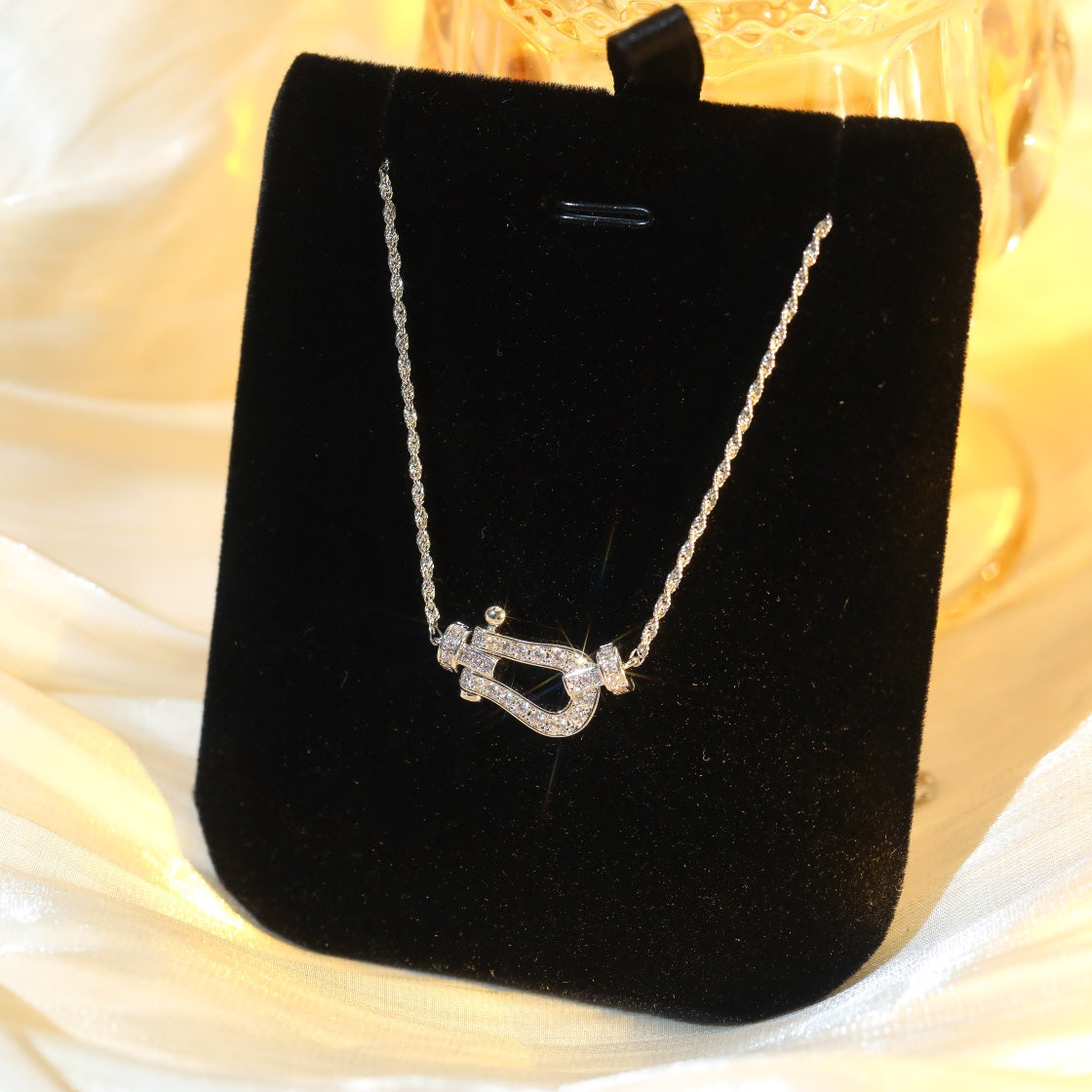[Imperial] FORCE 10 DIAMOND SILVER NECKLACE MINI MODEL