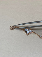[Imperial] STAR 4 MOTIF MOP DIAMOND PINK GOLD BRACELET