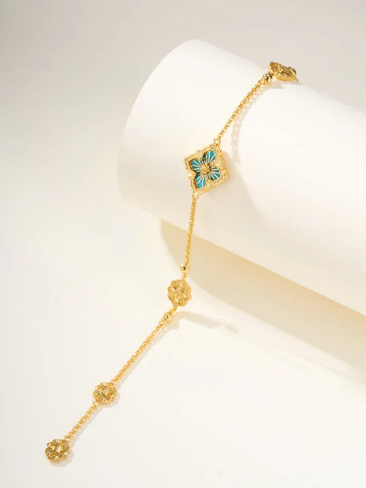 [Imperial]B.C.L ENAMELED One-Flower Bracelet£¨Various Colors