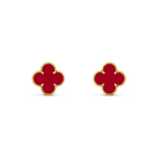 [Imperial] CLOVER MEDIUM 1 MOTIFS CARNELIAN  EARRINGS