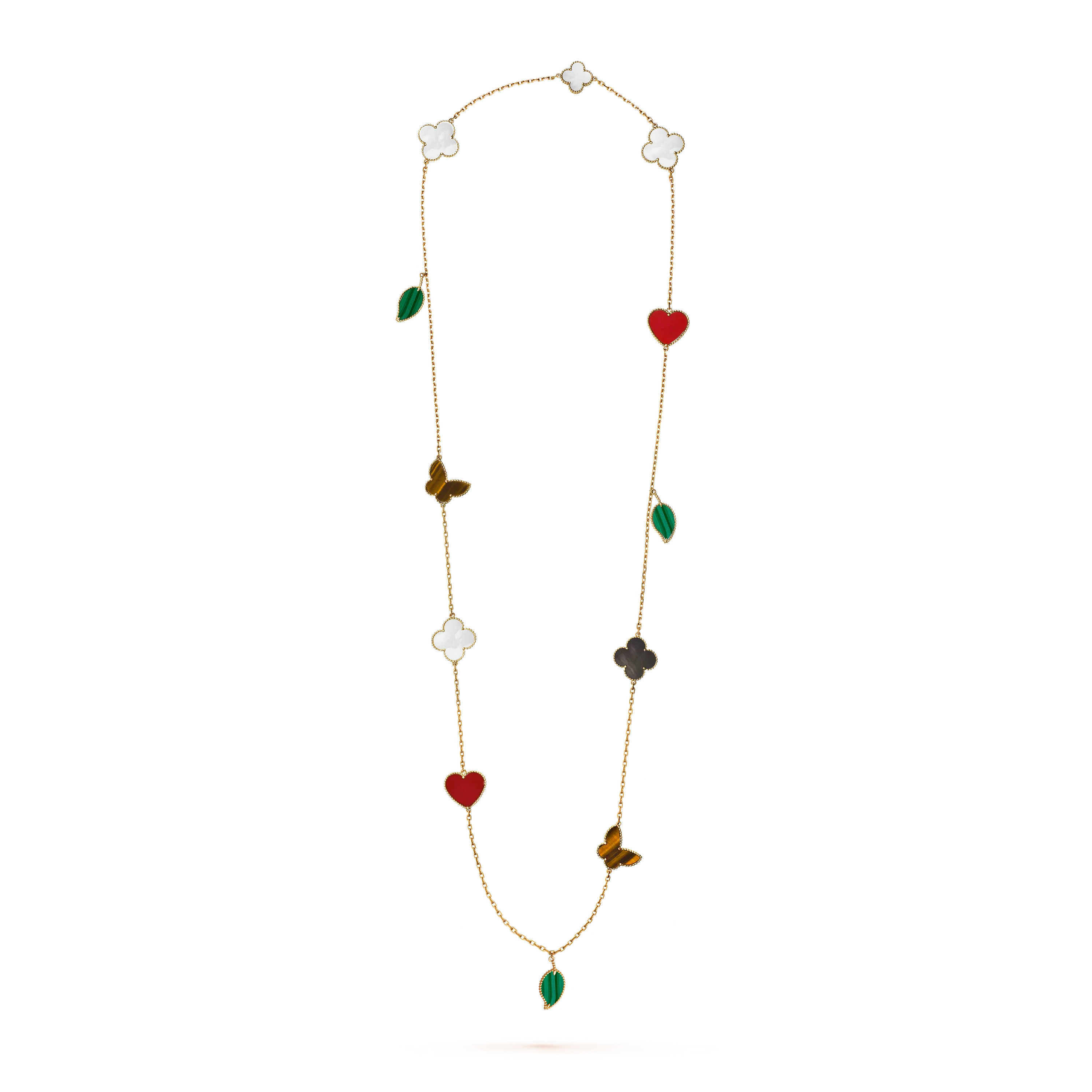 [Imperial] Lucky Alhambra Long Necklace-12 Designs