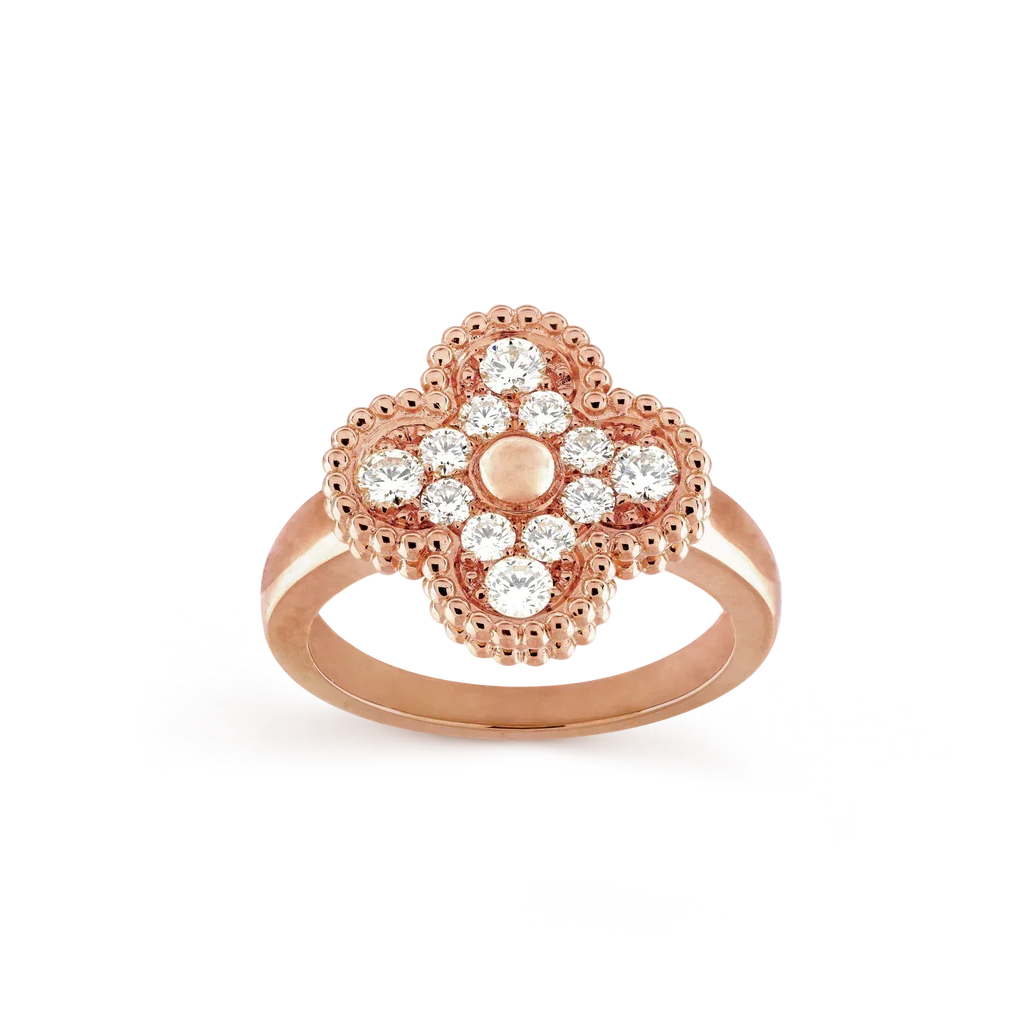 [Imperial] CLOVER DIAMOND RING