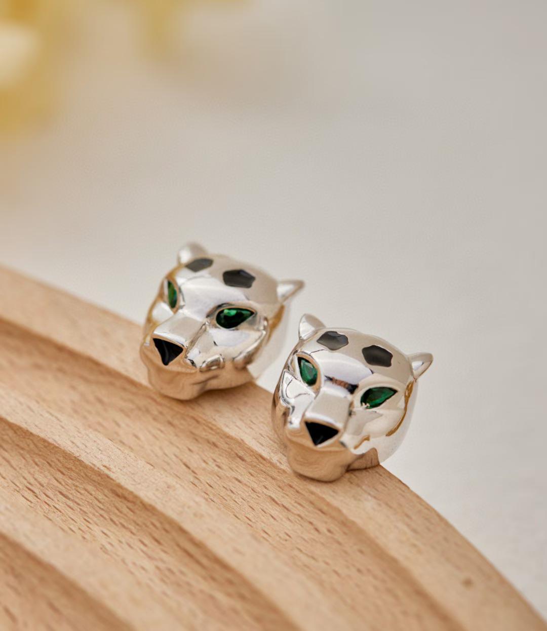 [Imperial] CHRRTAH-PRINT STUD EARRINGS, THREE COLORS