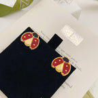[Imperial] LUCKY LADYBUG EARRINGS
