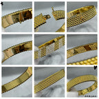[Imperial]  PERLEE DIAMOND BRACELET ,5-ROW DIAMOND-SET DESIGN