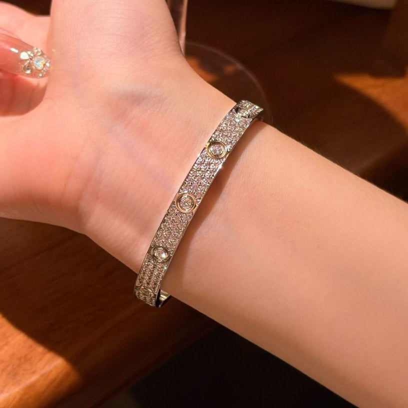 [Imperial] LOVE BRACELET 6.1MM DIAMOND-PAVED 10 BIG DIAMONDS