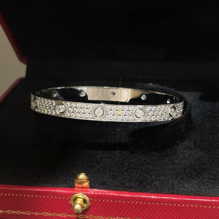 [Imperial] LOVE BRACELET 6.1MM DIAMOND-PAVED 10 BIG DIAMONDS
