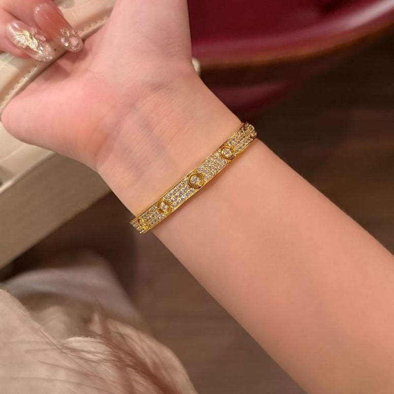 [Imperial] LOVE BRACELET 6.1MM DIAMOND-PAVED 10 BIG DIAMONDS