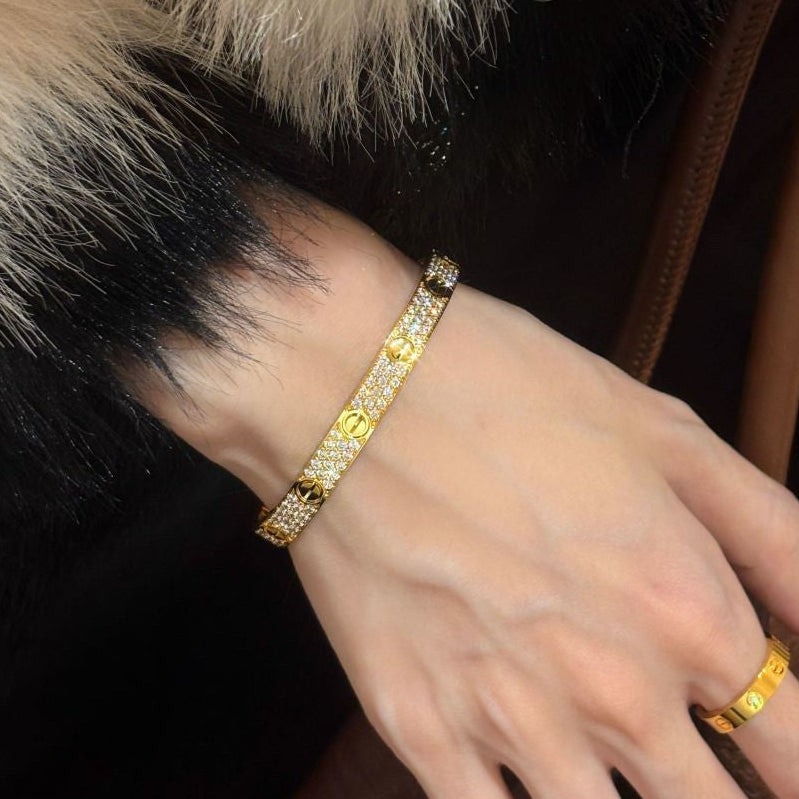 [Imperial] LOVE BRACELET 6.1MM DIAMOND-PAVED