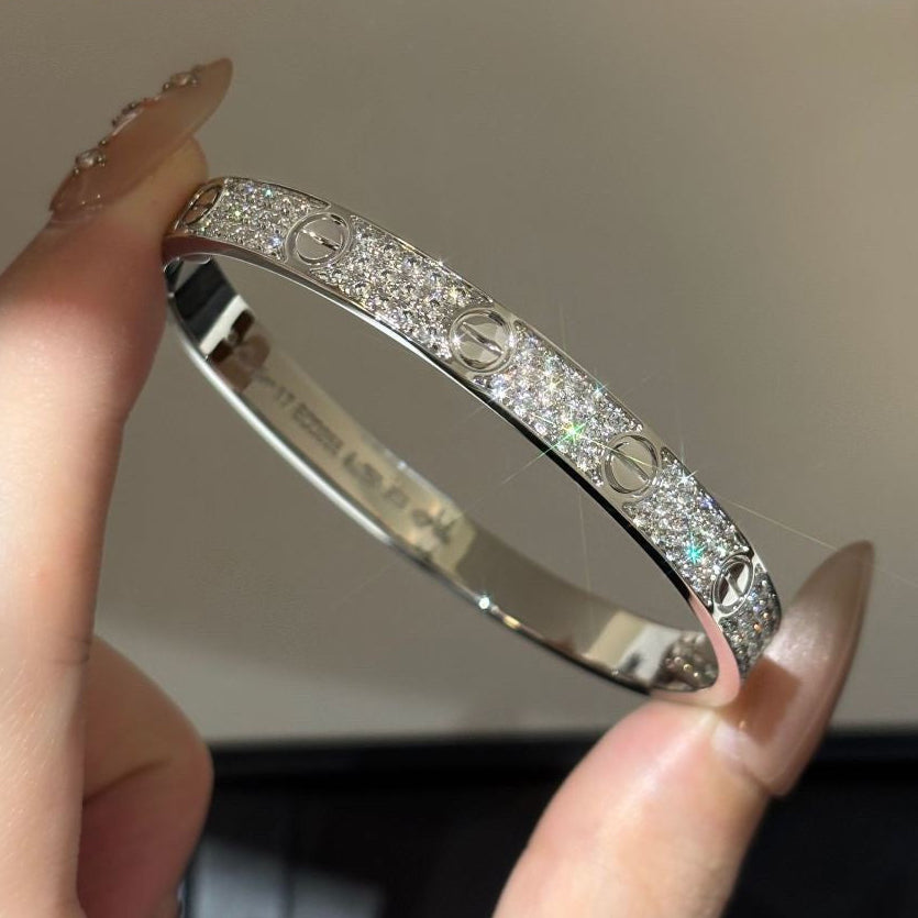 [Imperial] LOVE BRACELET 6.1MM DIAMOND-PAVED