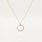 [Imperial] JUSTE NECKLACE GOLD DIAMONDS