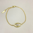 [Imperial] Lucky Eye Pave-Set Diamond Bracelet