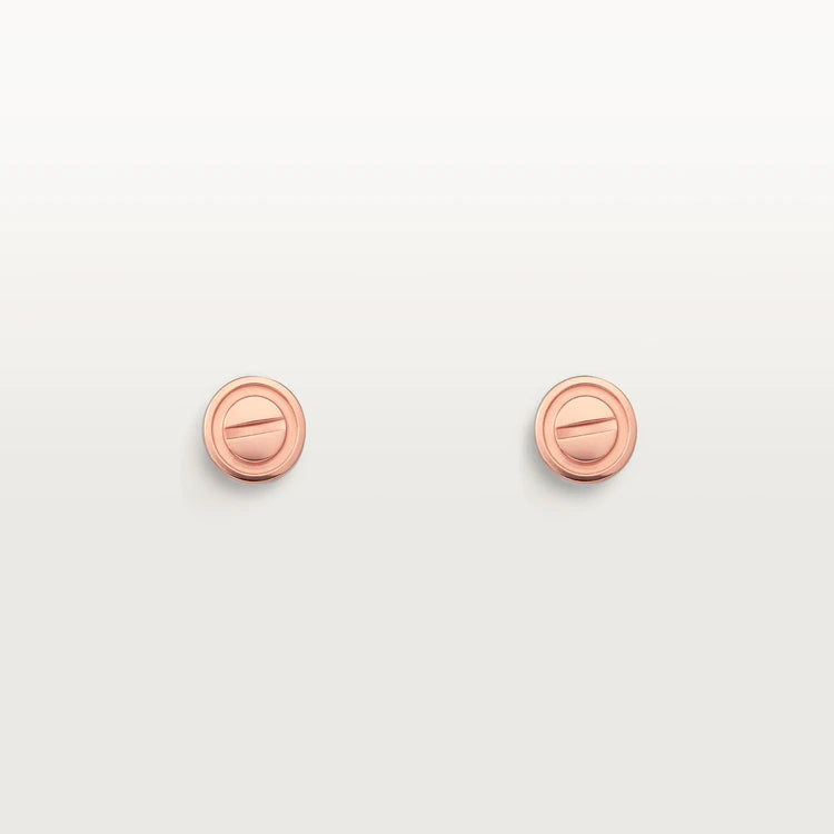 [Imperial] LOVE EARRINGS PINK GOLD 10MM