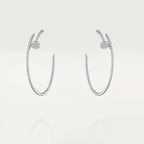 [Imperial] JUSTE EARRINGS FULL DIAMONDS 1.8MM
