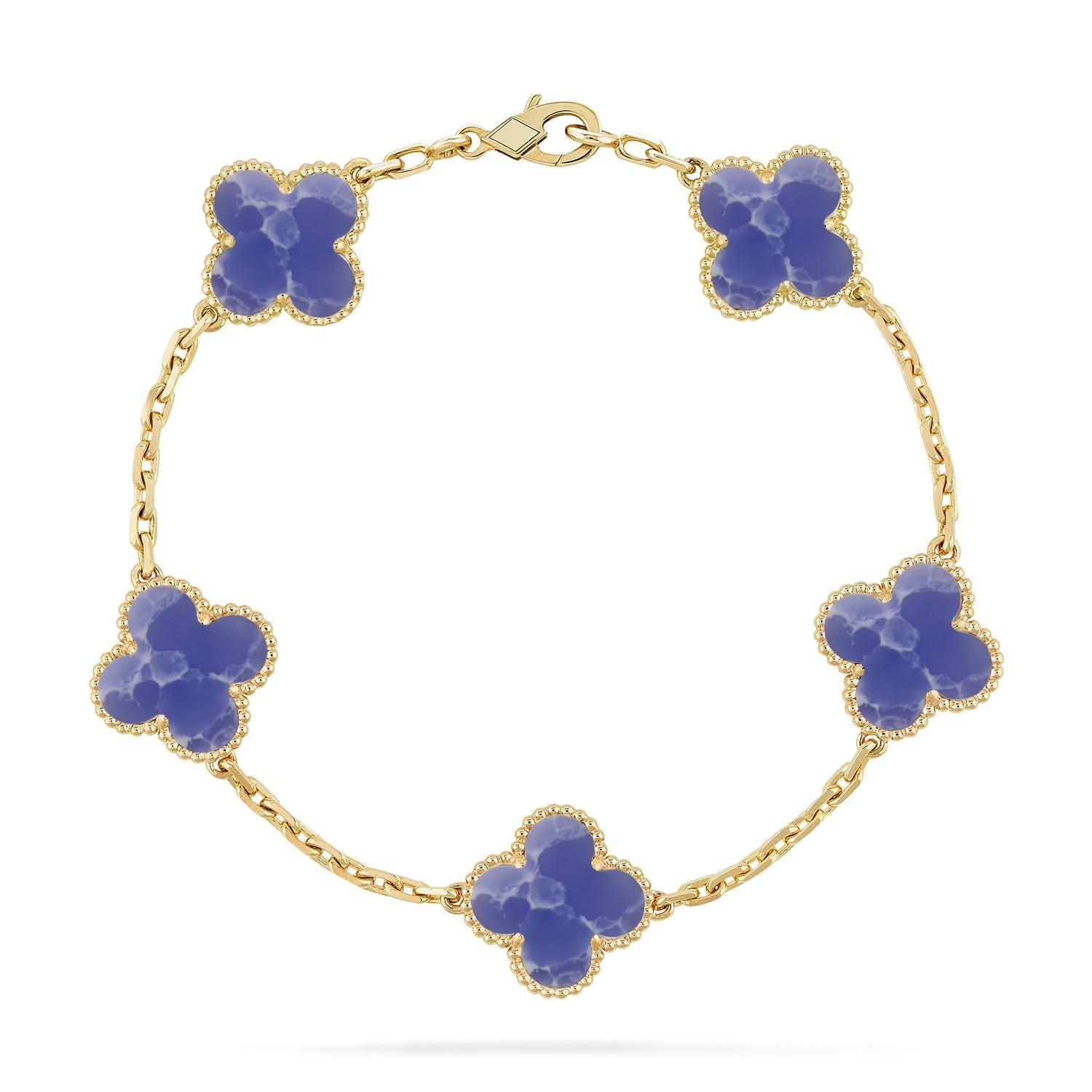 [Imperial]New CLOVER 5 MOTIF BLUE VEINS BRACELET COLLECTION