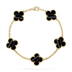 [Imperial]New  CLOVER 5 MOTIF PULSAR STONE BRACELET COLLECTION