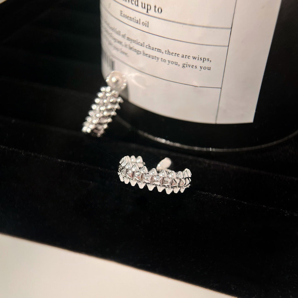 [Imperial] CLASH SMALL HOOP EARRINGS