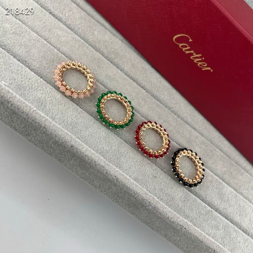 [Imperial] CLASH NEW COLORED GEMSTONE RING