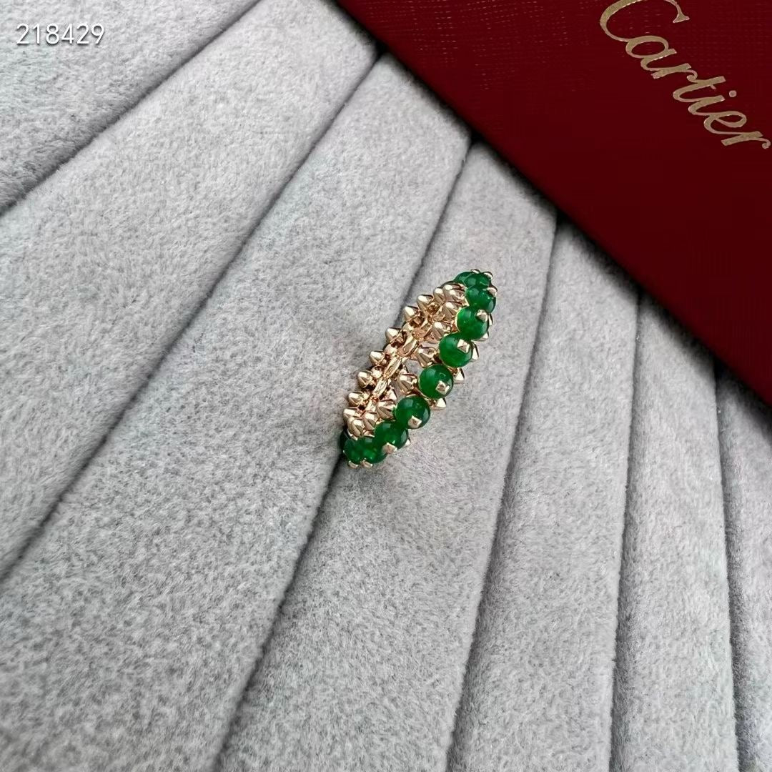 [Imperial] CLASH NEW COLORED GEMSTONE RING