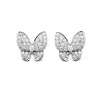 [Imperial] BUTTERFLY ALL DIAMOND EARRINGS