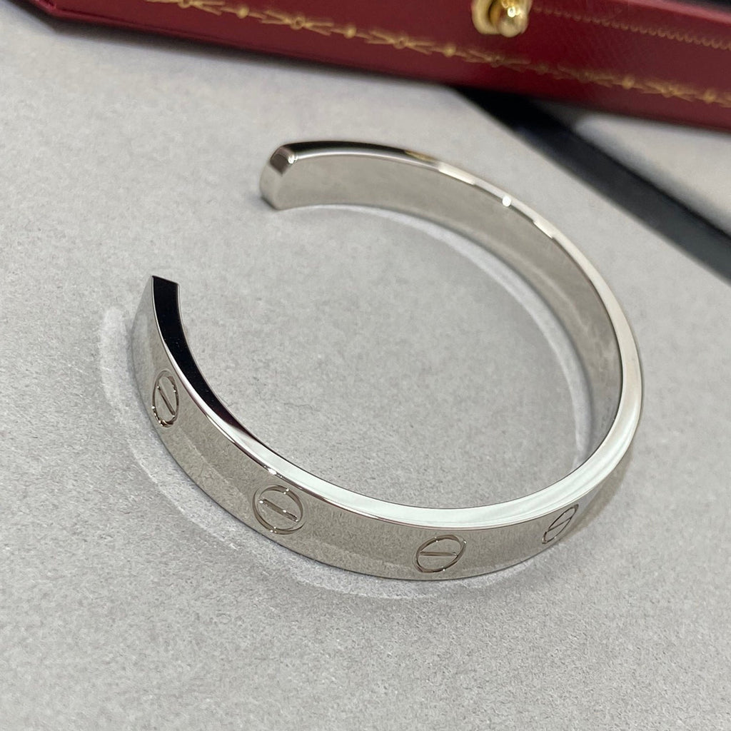 [Imperial] LOVE BRACELET 6.1MM 1 DIAMOND OPEN CUFF