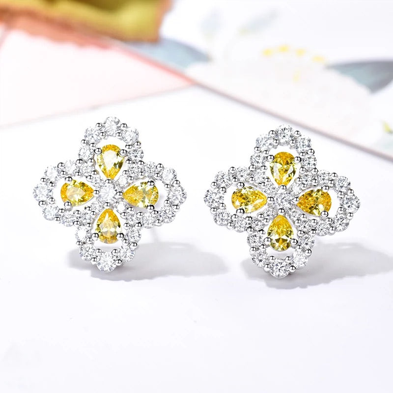 [Imperial] LOOP EARRINGS FULL MOTIF DIAMOND 16MM