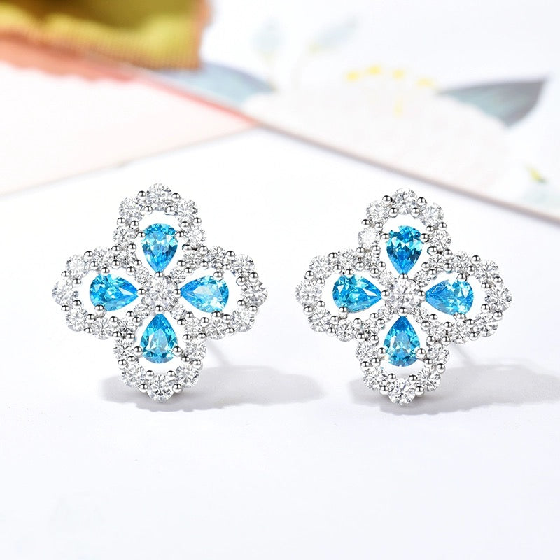 [Imperial] LOOP EARRINGS FULL MOTIF DIAMOND 16MM