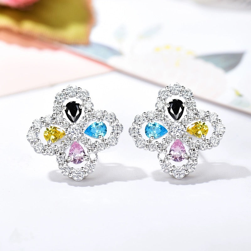 [Imperial] LOOP EARRINGS FULL MOTIF DIAMOND 16MM