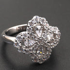 [Imperial] LOOP RING FULL MOTIF DIAMOND 16MM SILVE