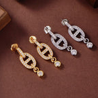 [Imperial] HM CHAINE DIAMOND EARRINGS