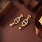 [Imperial] HM CHAINE DIAMOND EARRINGS