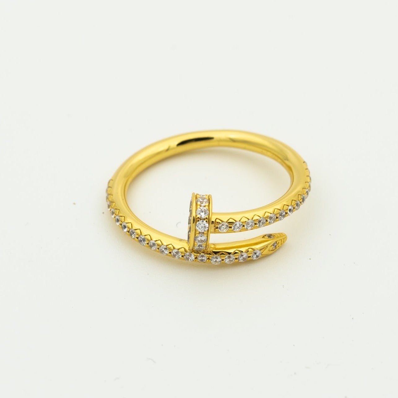 [Imperial] JUSTE RING 1.8MM GOLD DIAMONDS