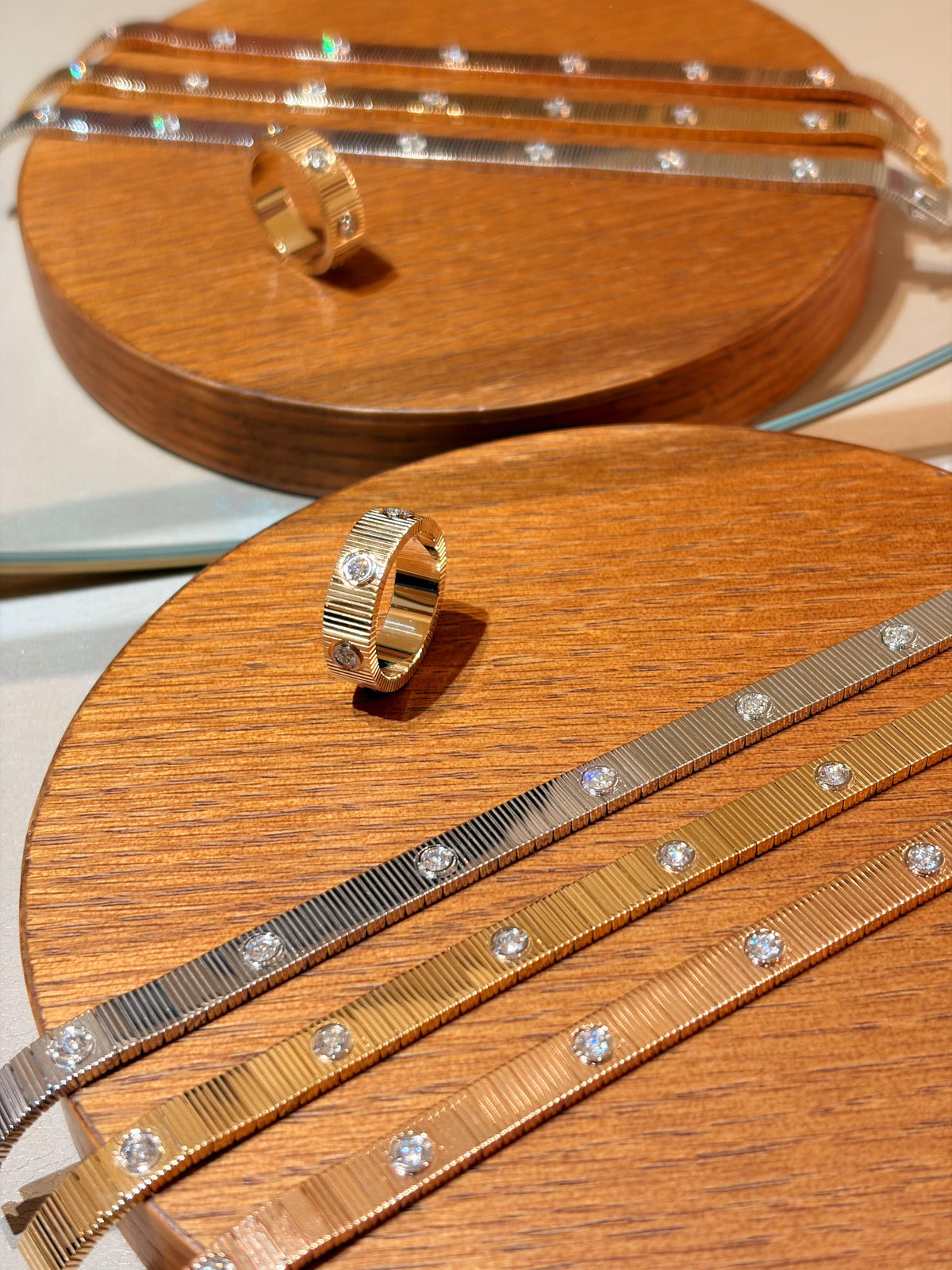 [Imperial] NEW LOVE-UNLIMITED-BRACELET 7 MM 7-DIAMOND
