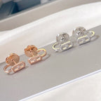 [Imperial] CREOLES MOVE UNO MINI 1 DIAMOND EARRINGS