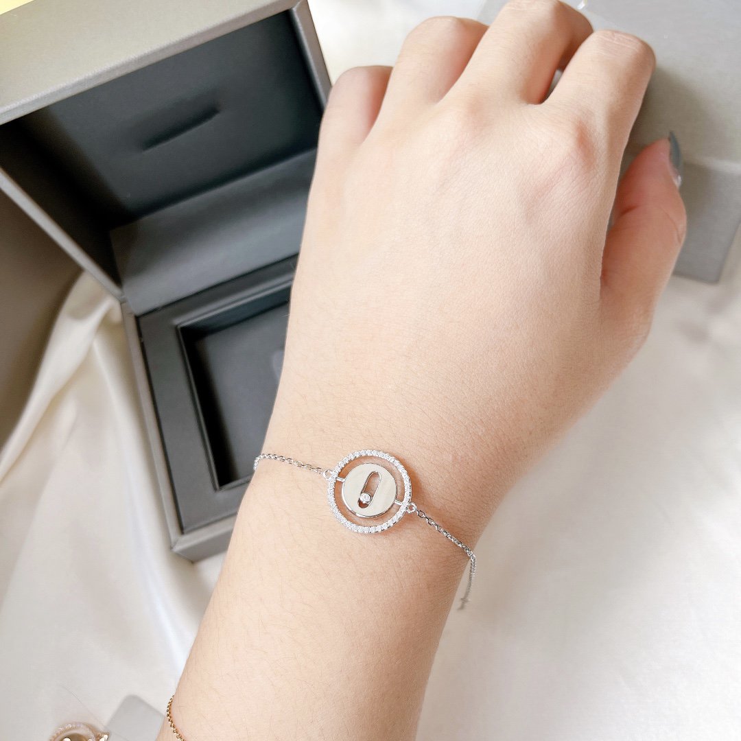 [Imperial] LUCKY MOVE PAVED DIAMOND BRACELET